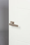 Forme Asti Designer Lever Minimal Square Rose (Latch & Hinges Included) Designer Lever Handle Atlantic 
