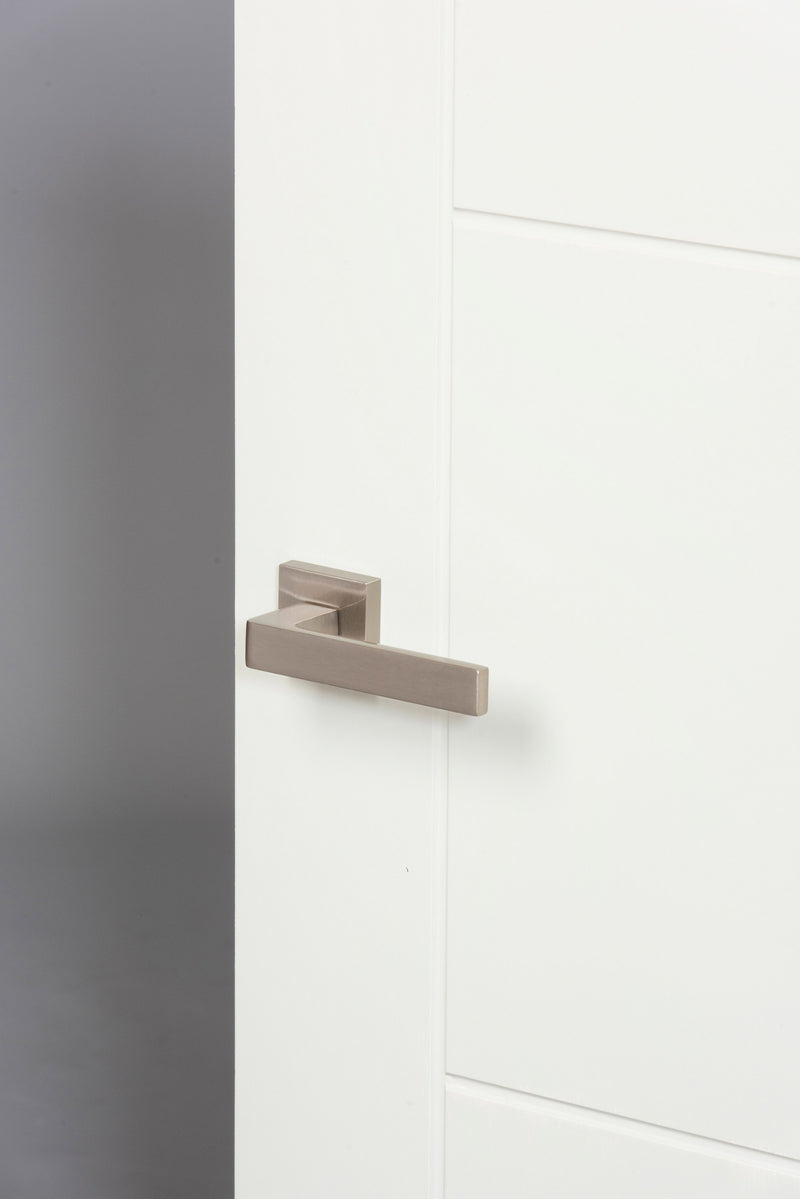 Forme Asti Designer Lever Minimal Square Rose