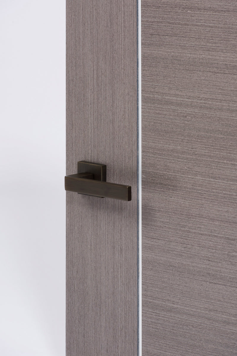 Forme Asti Designer Lever Minimal Square Rose