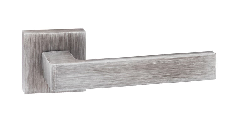 Forme Asti Designer Lever Minimal Square Rose (Latch & Hinges Included) Designer Lever Handle Atlantic 