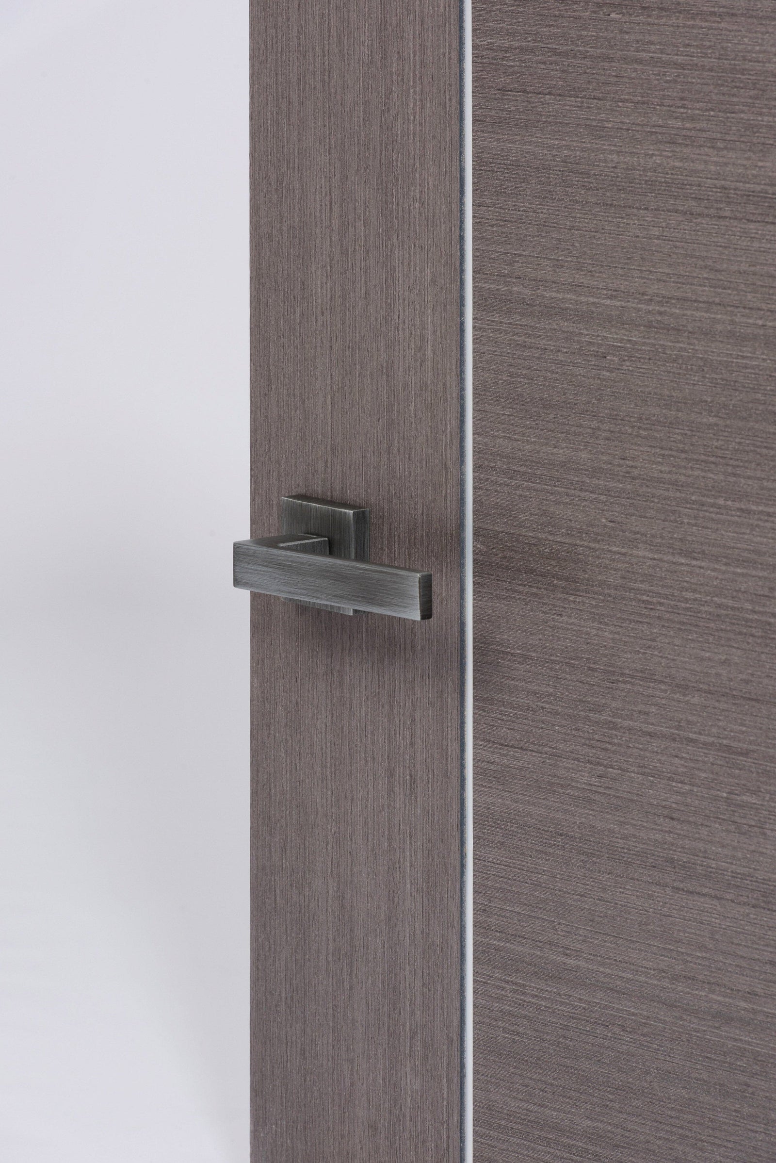 Forme Asti Designer Lever Minimal Square Rose (Latch & Hinges Included) Designer Lever Handle Atlantic 