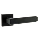 Forme Alila Designer Lever Minimal Square Rose in Matt Black Designer Lever Handle Atlantic 