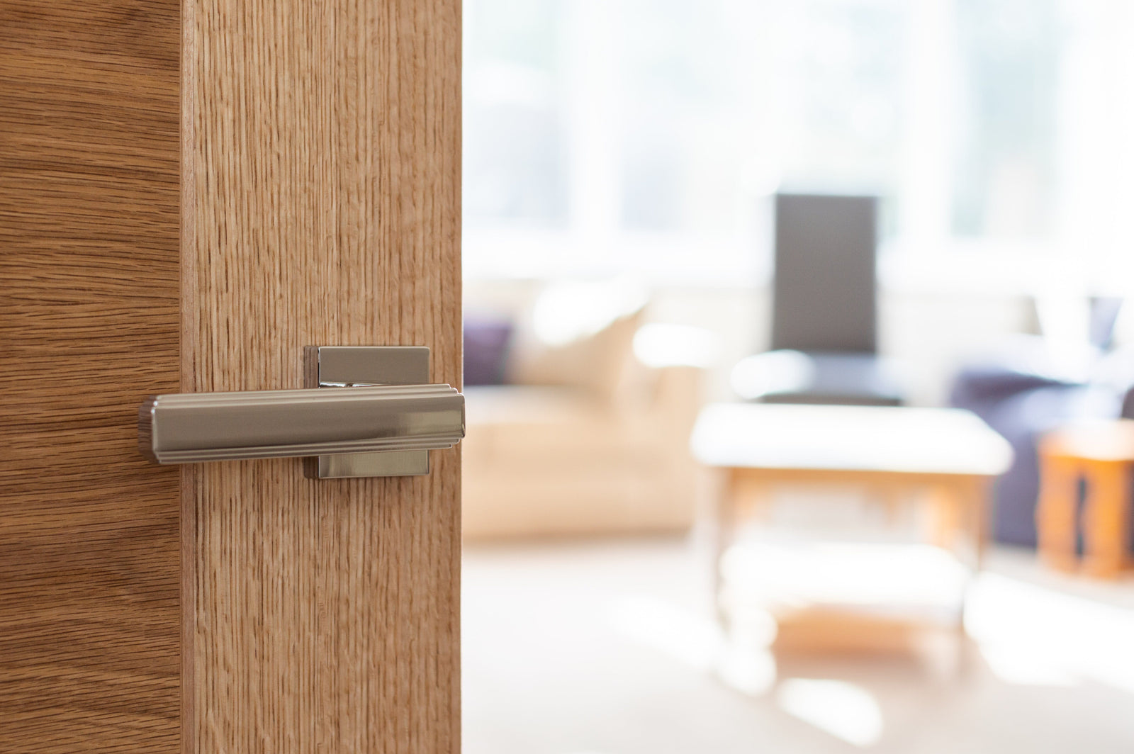 Forme Alila Designer Lever Minimal Square Rose (Latch & Hinges Included) Designer Lever Handle Atlantic 