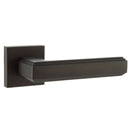 Forme Alila Designer Lever Minimal Square Rose (Latch & Hinges Included) Designer Lever Handle Atlantic Set Urban Dark Bronze 