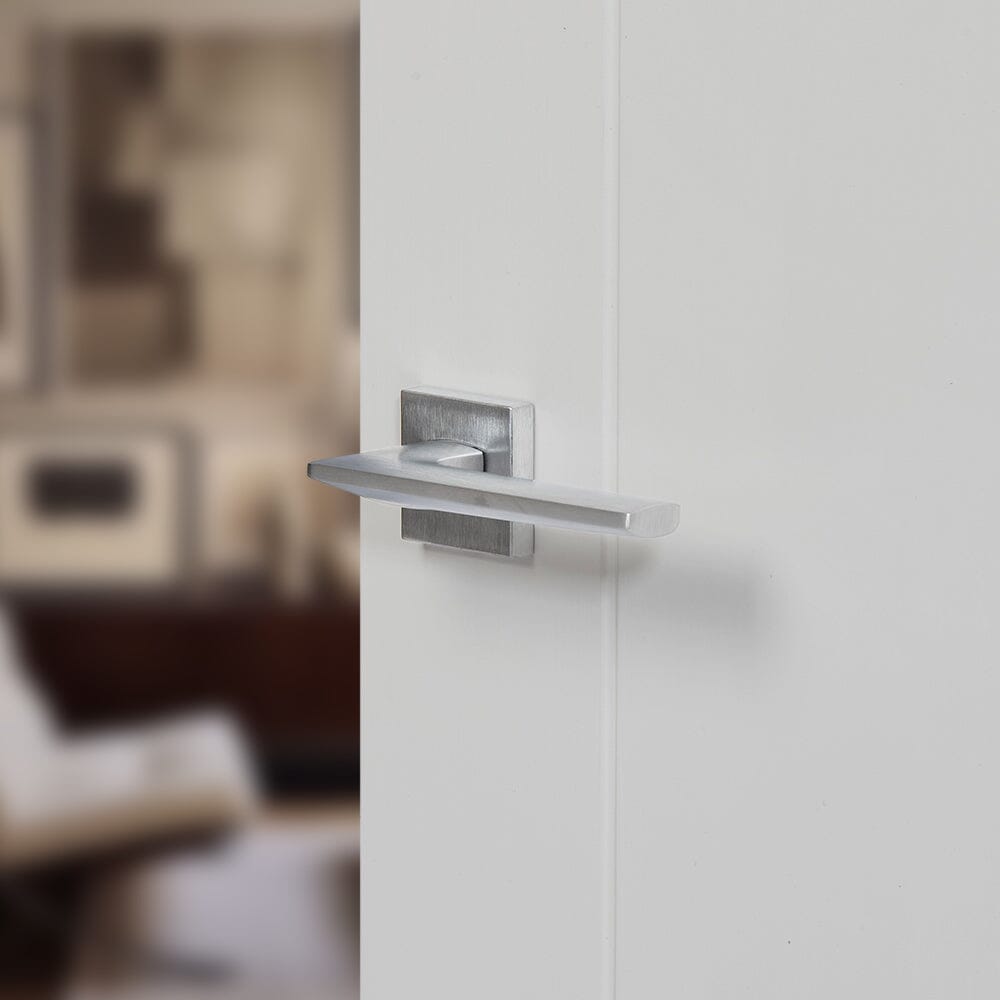 Forme Boston Designer Lever Minimal Square Rose