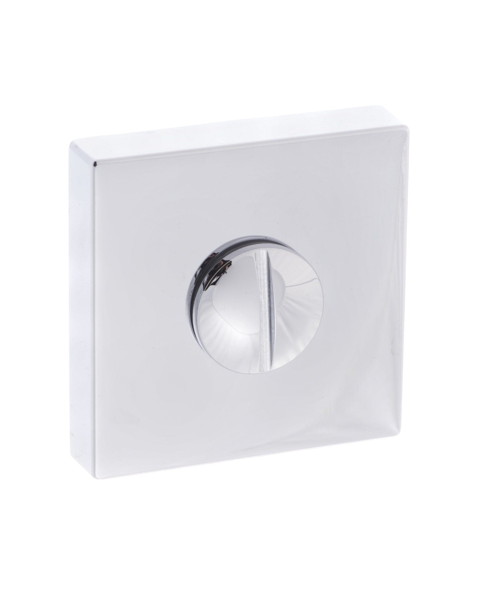 Forme WC Turn and Release Minimal Square Rose Bathroom Lock Atlantic 