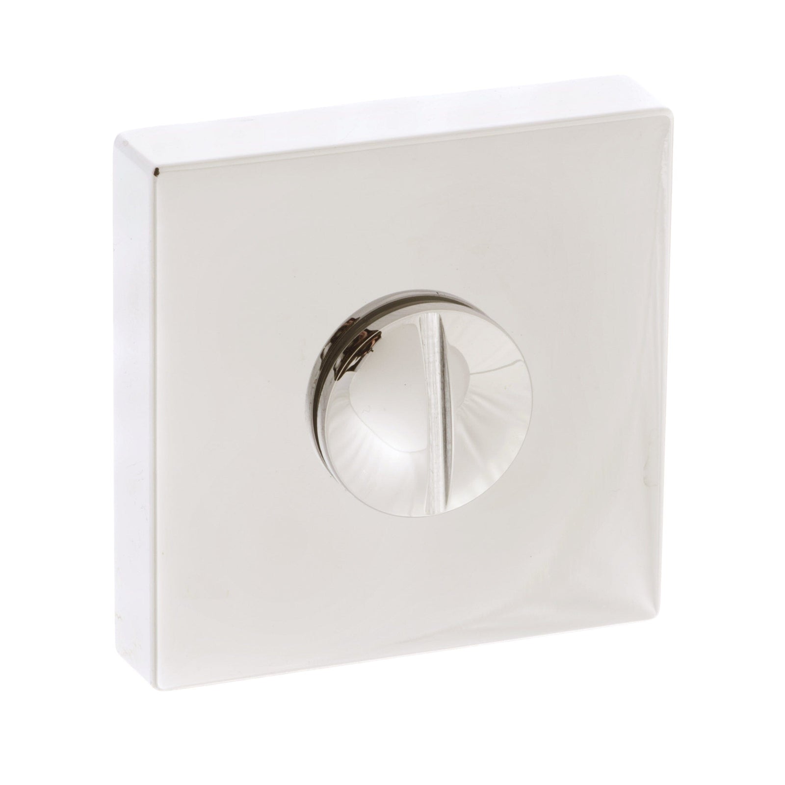 Forme WC Turn and Release Minimal Square Rose Bathroom Lock Atlantic 