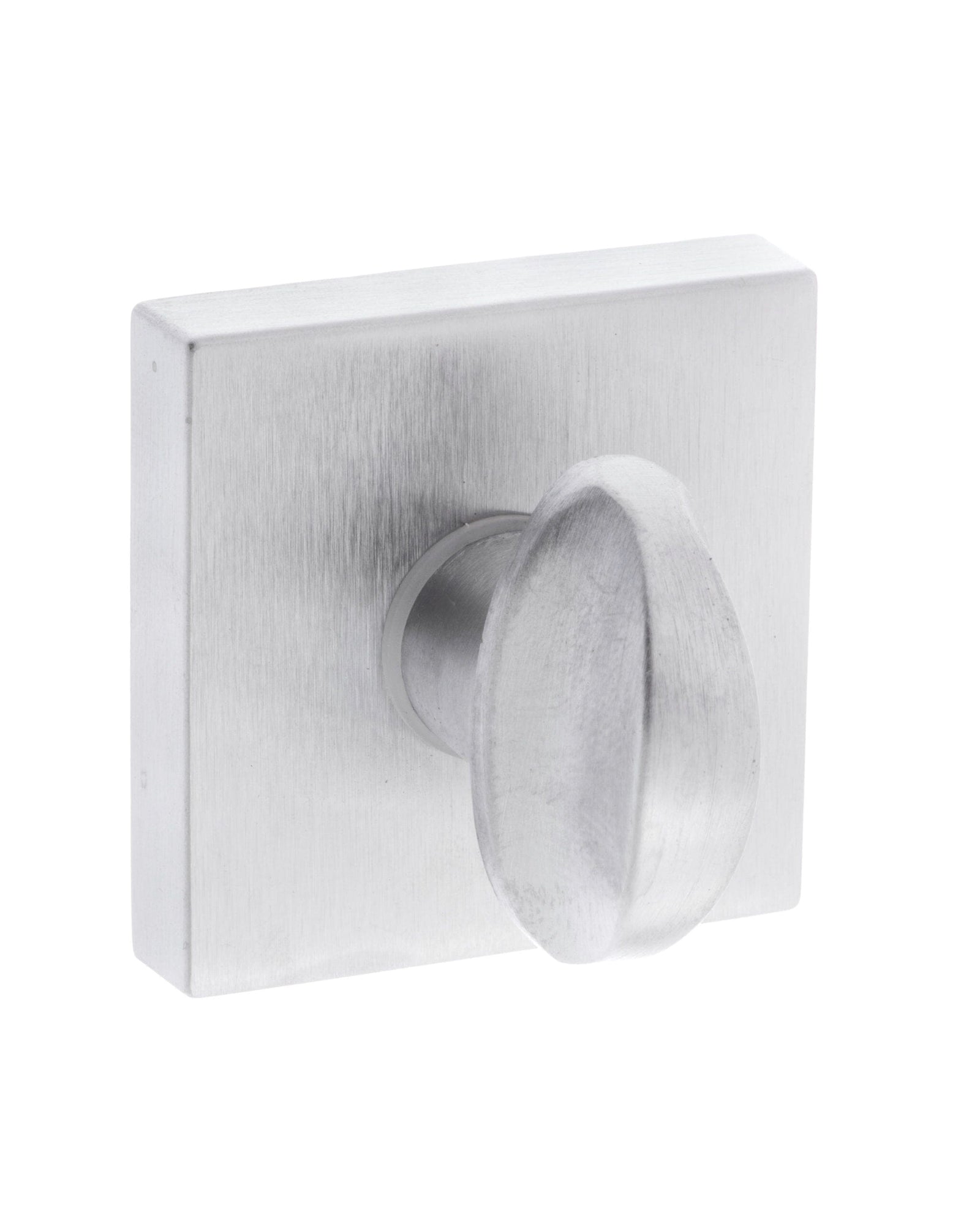 Forme WC Turn and Release Minimal Square Rose Bathroom Lock Atlantic Each Satin Chrome 