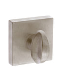 Forme WC Turn and Release Minimal Square Rose Bathroom Lock Atlantic Each Satin Nickel 