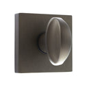 Forme WC Turn and Release Minimal Square Rose Bathroom Lock Atlantic Each Urban Dark Bronze 