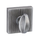 Forme WC Turn and Release Minimal Square Rose Bathroom Lock Atlantic Each Urban Graphite 