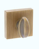 Forme WC Turn and Release Minimal Square Rose Bathroom Lock Atlantic Each Yester Bronze 