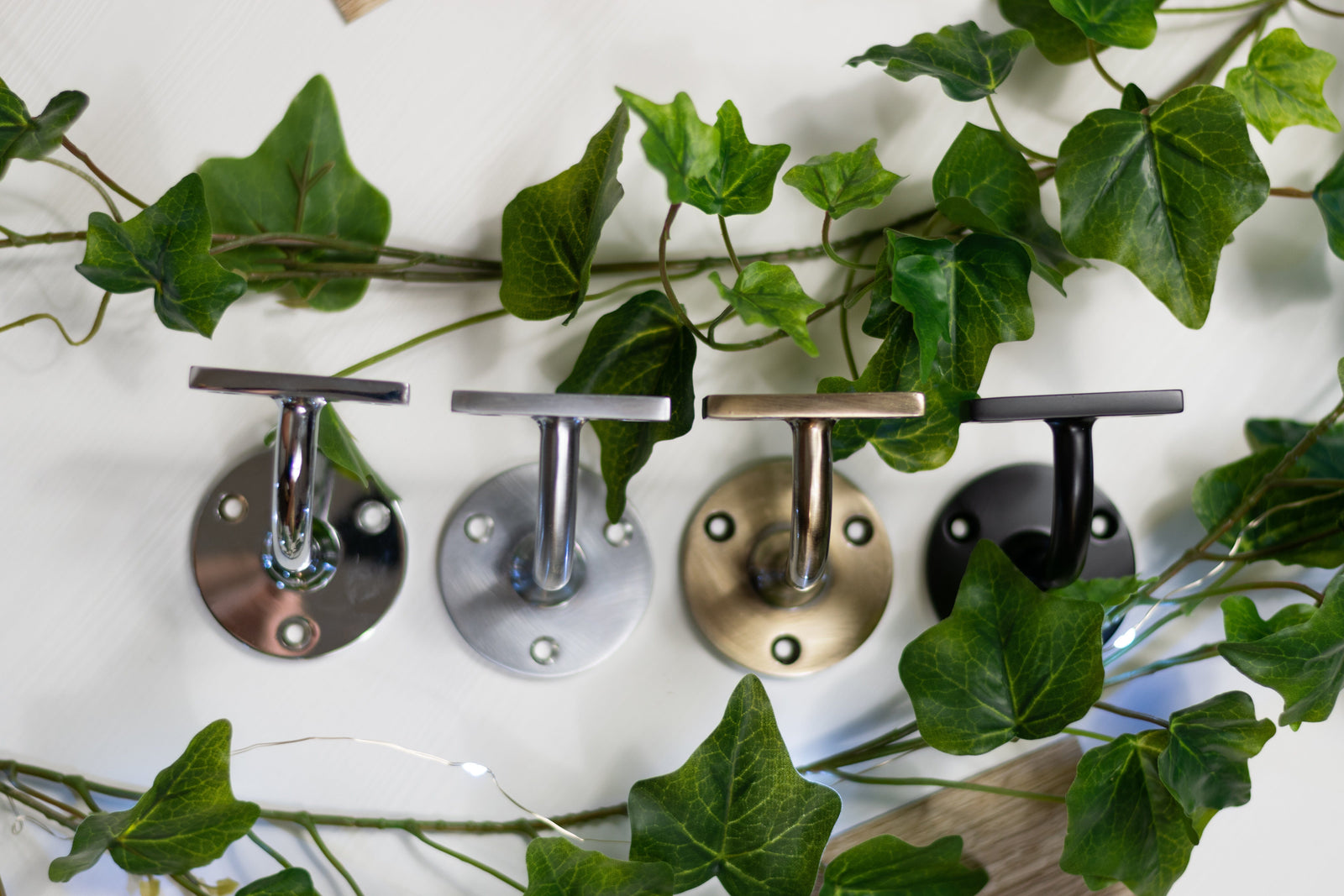 Atlantic Heavy-duty Handrail Bracket 80mm Projection in Antique Brass Handrail Atlantic 