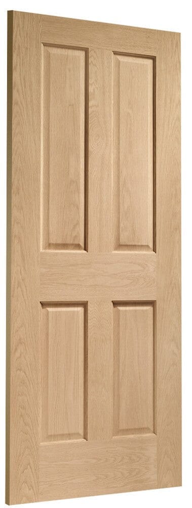 Victorian 4 Panel Internal Oak Fire Door Internal Fire Door XL Joinery 