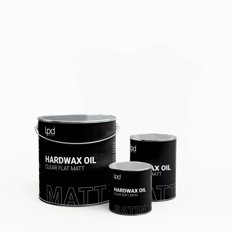 Hardwax Oil Clear Soft Satin Door Oil Door Oil LPD Doors 