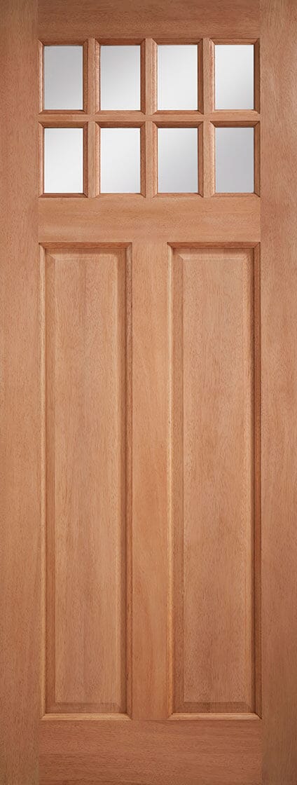 Hardwood Chigwell Clear Glazed Unfinished External Door External Door LPD Doors 