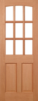 Hardwood Georgia Dowelled Unfinished External Door External Door LPD Doors 