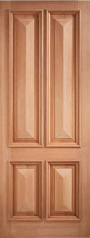 Hardwood Islington Unfinished External Door External Door LPD Doors 