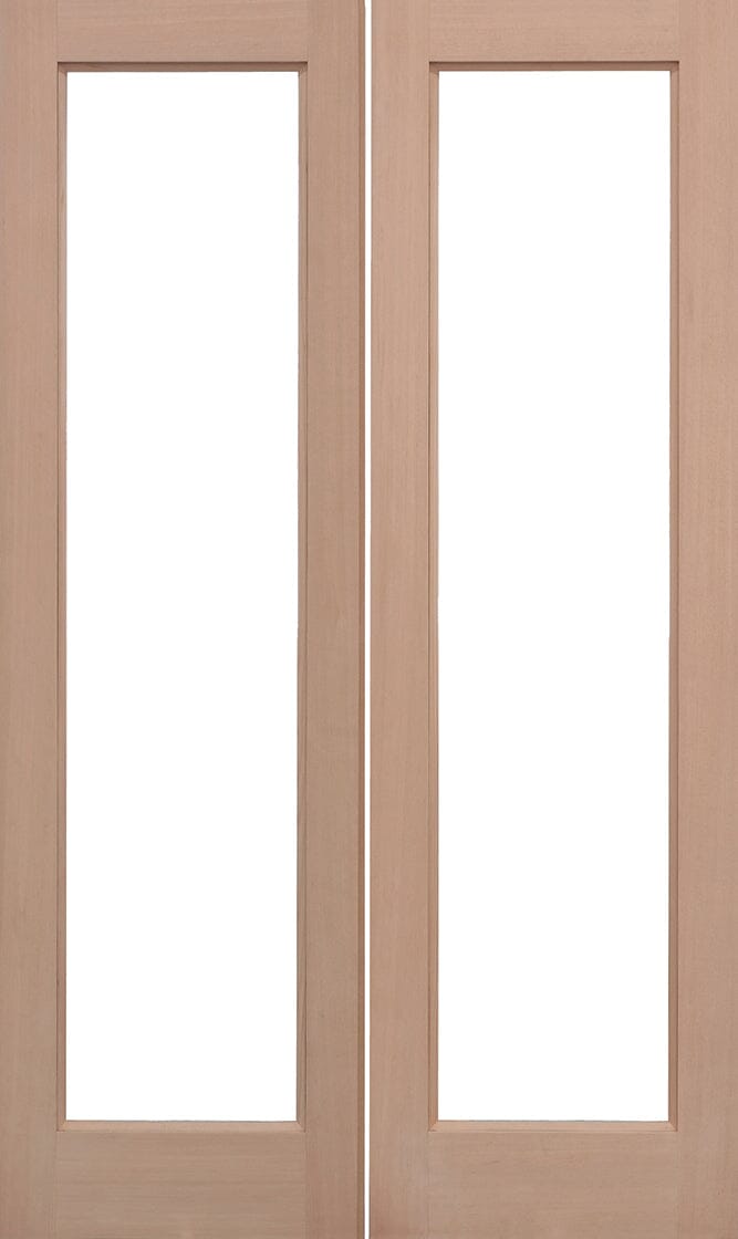 Hemlock Unglazed Pattern 20 Pairs Unfinished External French Doors External French Doors LPD Doors 