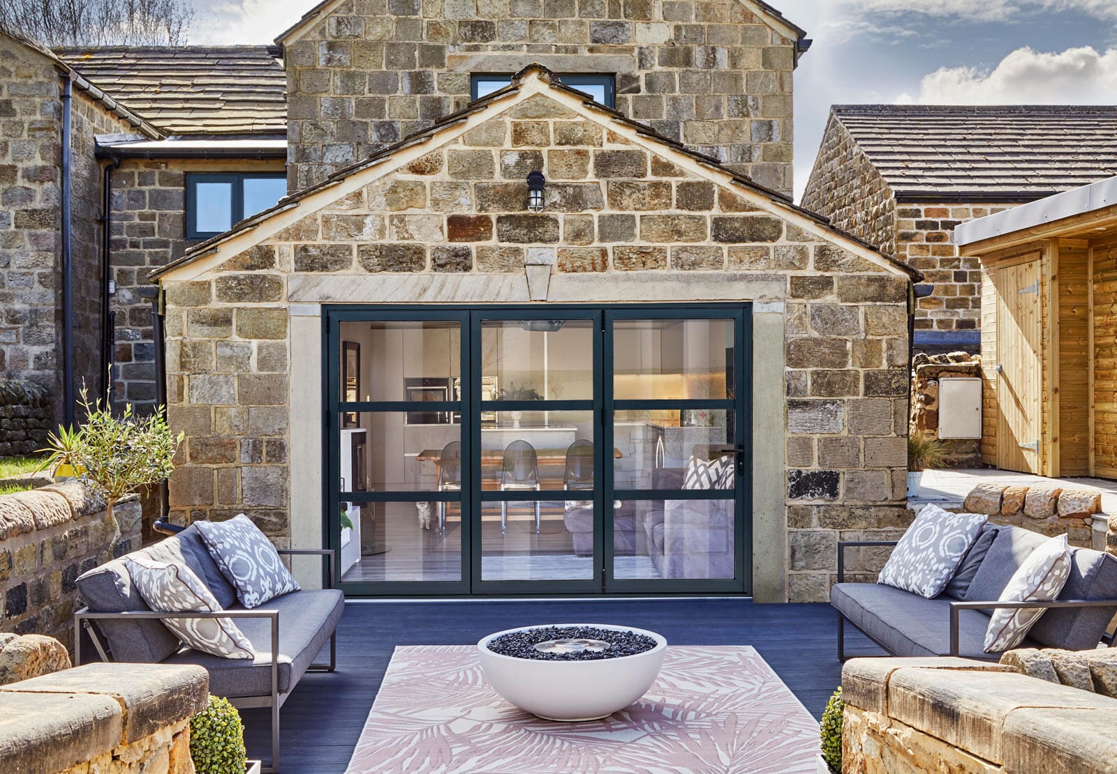 AluVu 10ft External Bi-fold Heritage Style Pre-Finished External Door External Door LPD Doors 