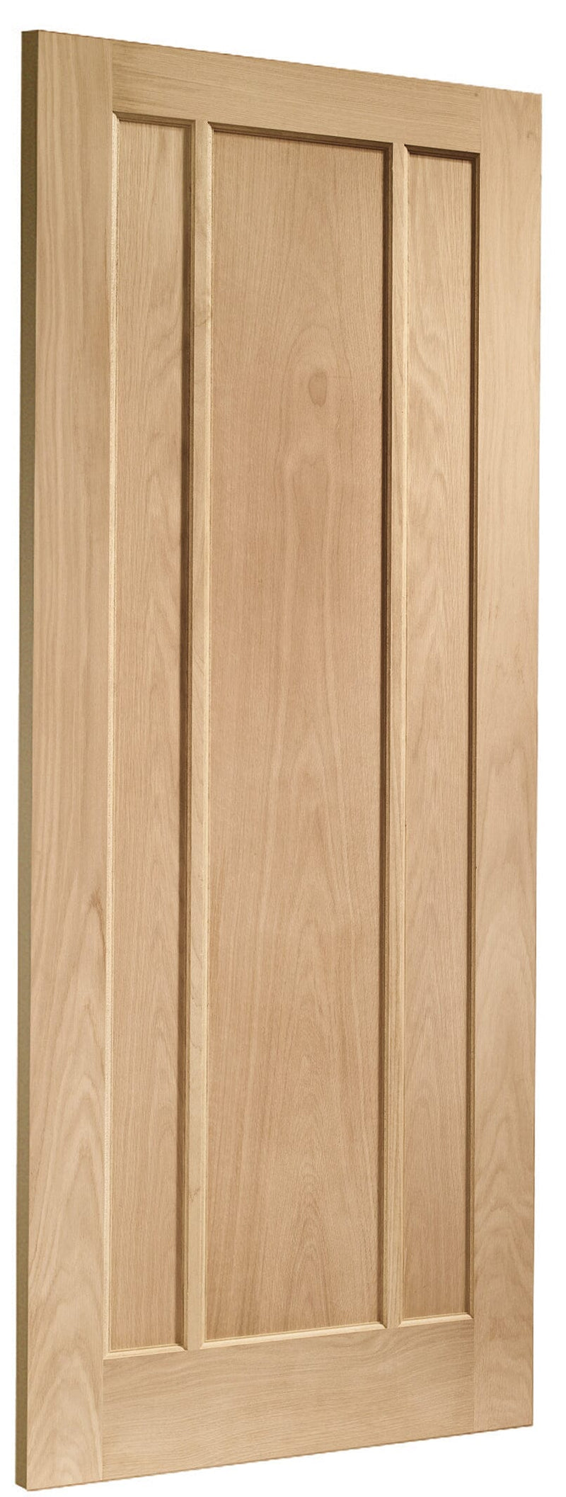 Worcester 3 Panel Internal Oak Fire Door Internal Fire Door XL Joinery 