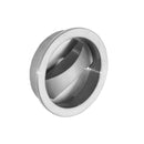 Aries Satin Chrome Pocket Door Privacy Handle Ironmongery Ironmongery LPD Doors 