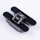 Eclipse Matt Black Concealed Hinge (Pack of 2) Ironmongery Ironmongery LPD Doors 