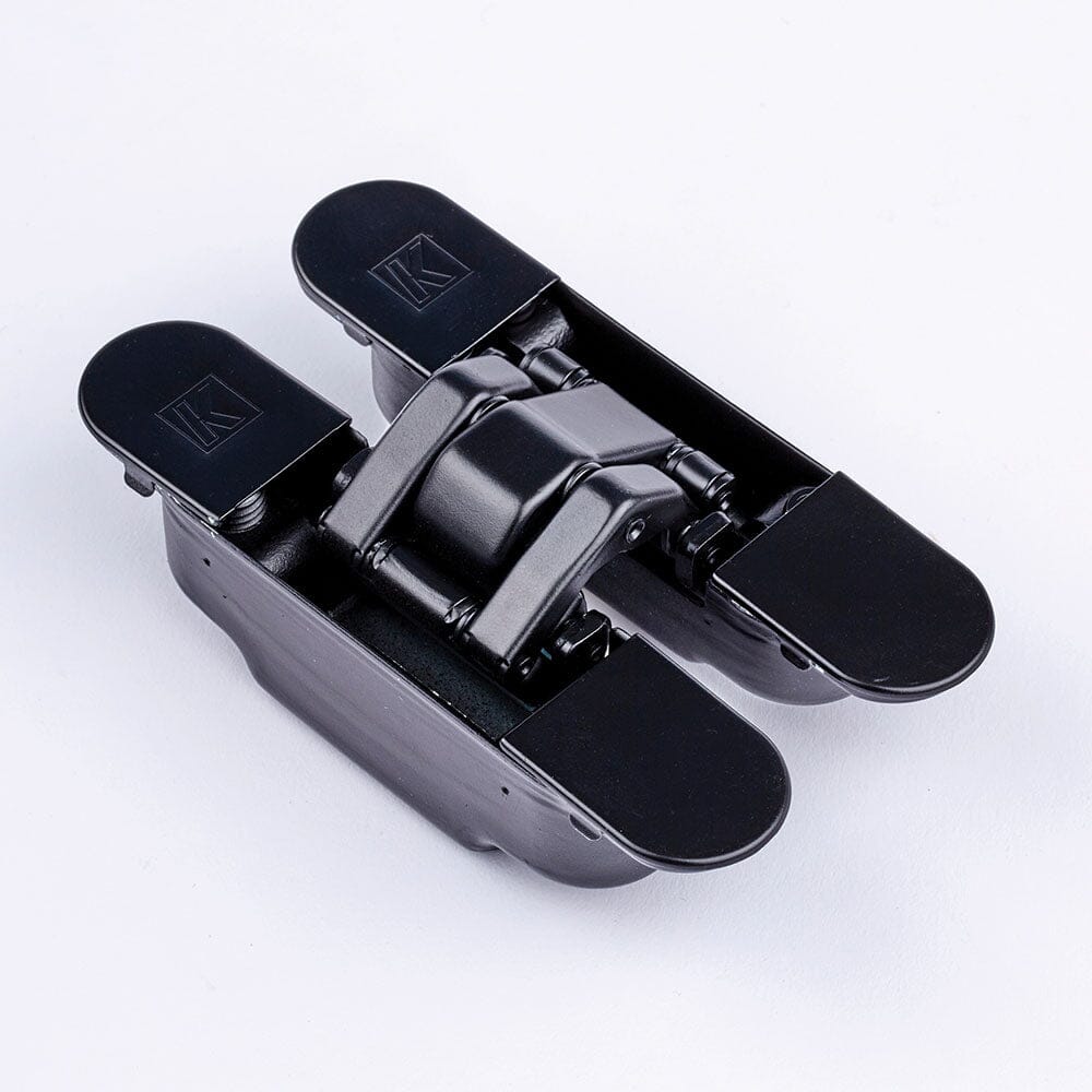 Eclipse Matt Black Concealed Hinge (Pack of 2) Ironmongery Ironmongery LPD Doors 