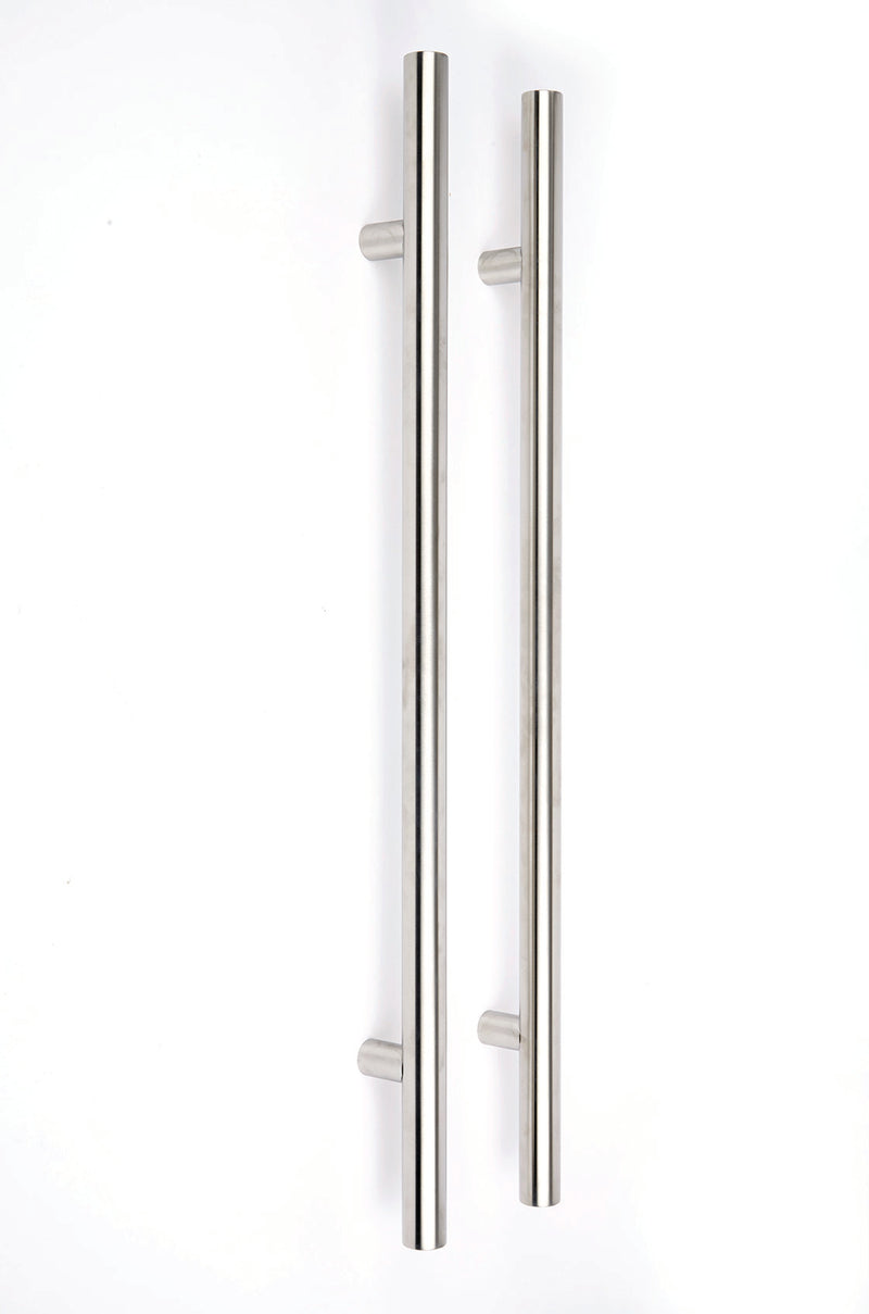 Circular Pull Handle Set Polished Stainless Steel Door Handle Pack