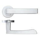 Fornax Privacy Premium Plus Range Satin Chrome Door Handle Pack Door Handle Pack LPD Doors 