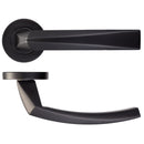 Hercules Privacy Premium Plus Range Matt Black Door Handle Pack Door Handle Pack LPD Doors 