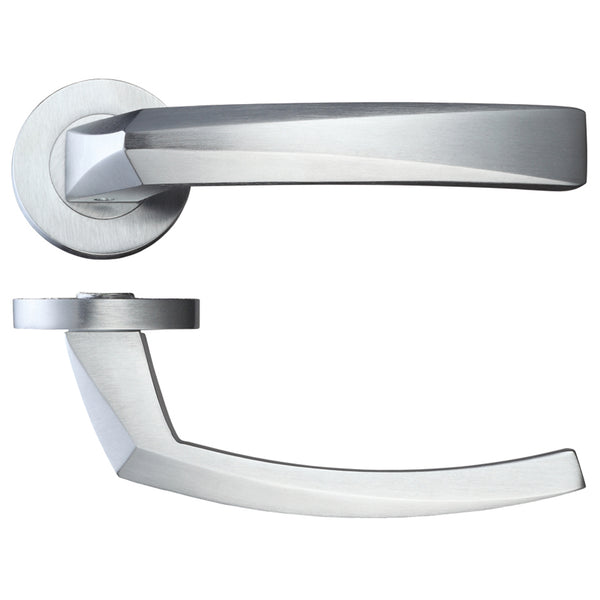 Hercules Satin Chrome Door Handle Pack Door Handle Pack LPD Doors 