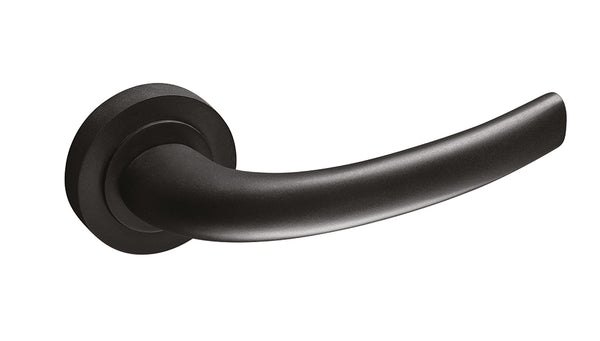 Hydra Matt Black Door Handle Pack