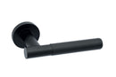 Lugano Privacy Matt Black Door Handle Pack Door Handle Pack LPD Doors 