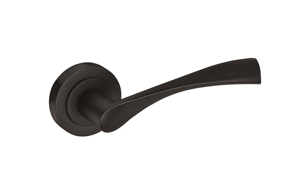 Lupus Matt Black Door Handle Pack