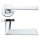 Lyra Privacy Premium Plus Polished Chrome Door Handle Pack Door Handle Pack LPD Doors 