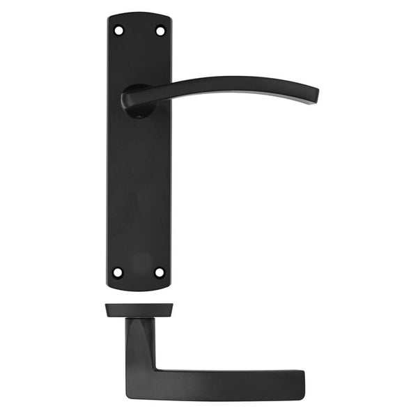 Oxford Privacy Matt Black Door Handle Pack Door Handle Pack LPD Doors 