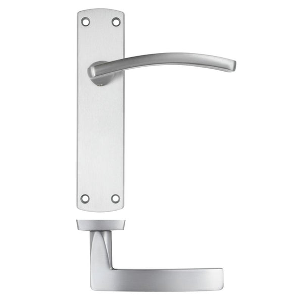 Oxford Privacy Satin Chromme Door Handle Pack Door Handle Pack LPD Doors 