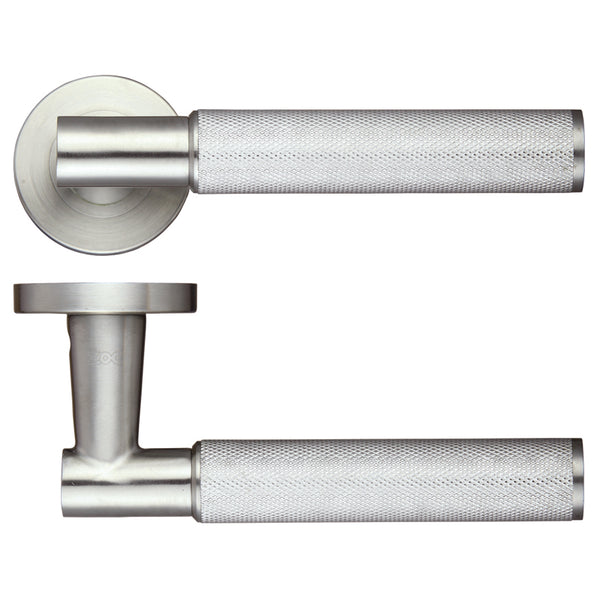 Pegasus Satin Chrome Door Handle Pack