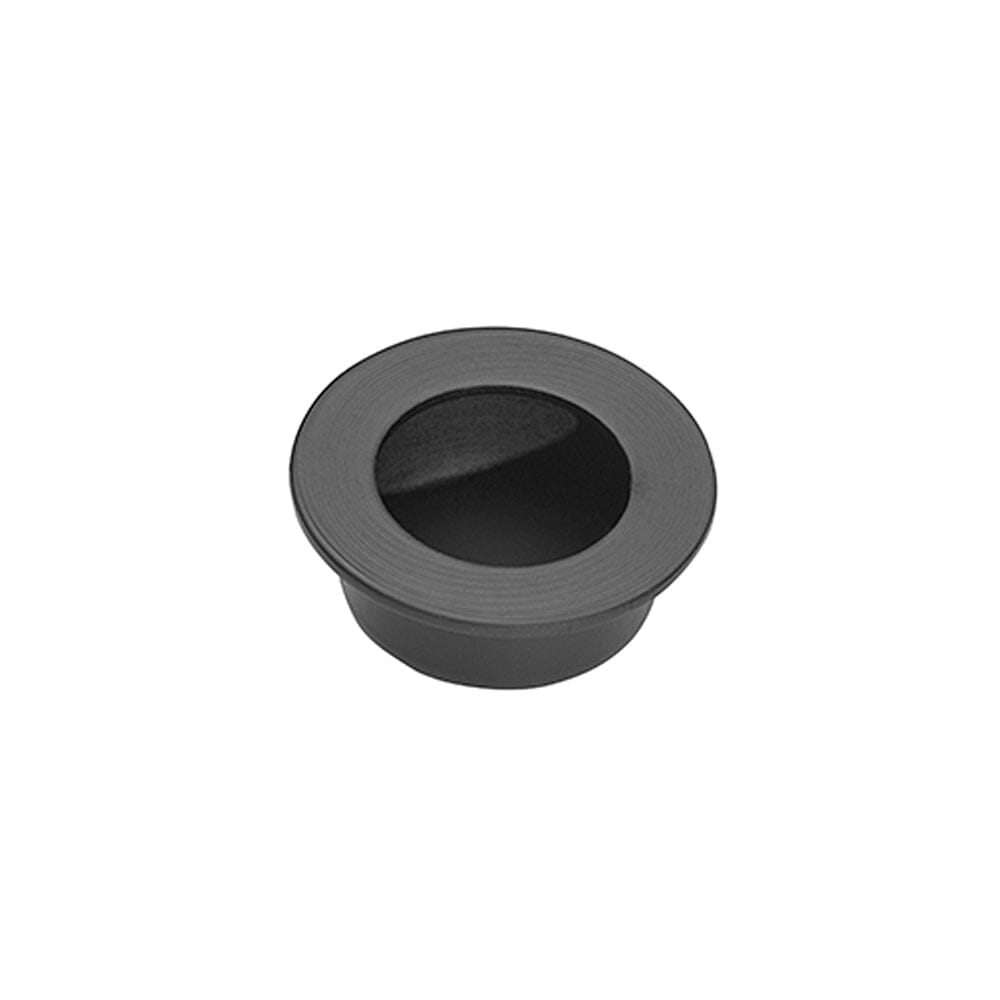 Pisces Matt Black Pocket Door Finger Pull Ironmongery Ironmongery LPD Doors 