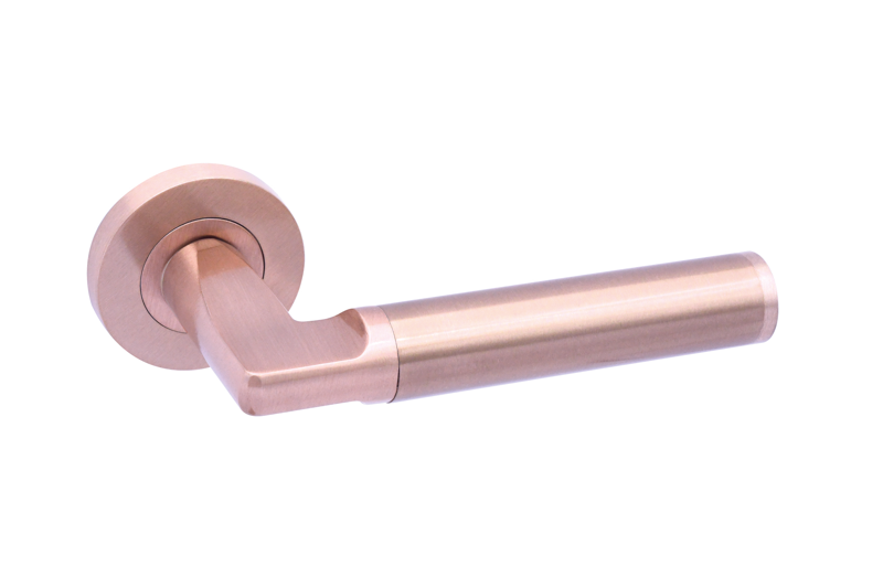 Verona Rose Gold Door Handle Pack