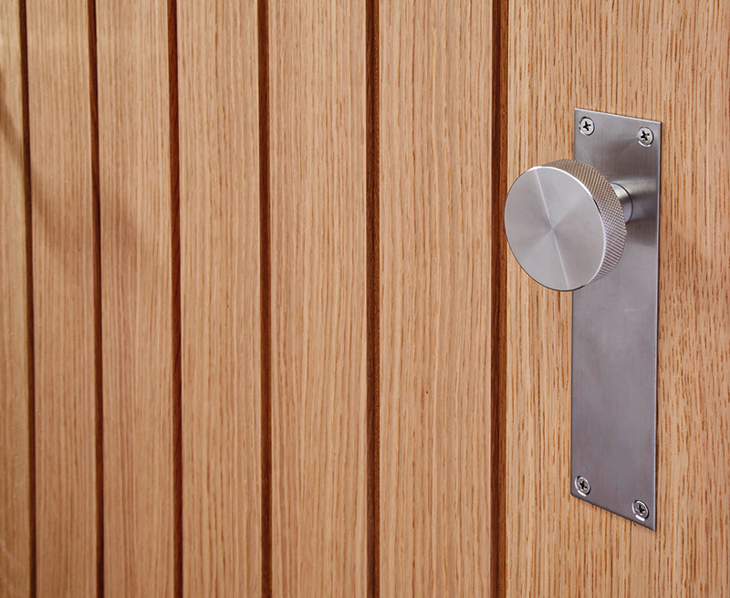 Zermatt Satin Stainless Steel Handle Ironmongery