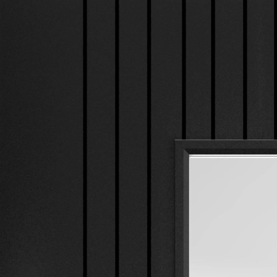Aria Black Glazed Internal Door