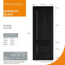 Burghley Black Laminate Internal Fire Door