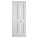 Canterbury White Grained Internal Door
