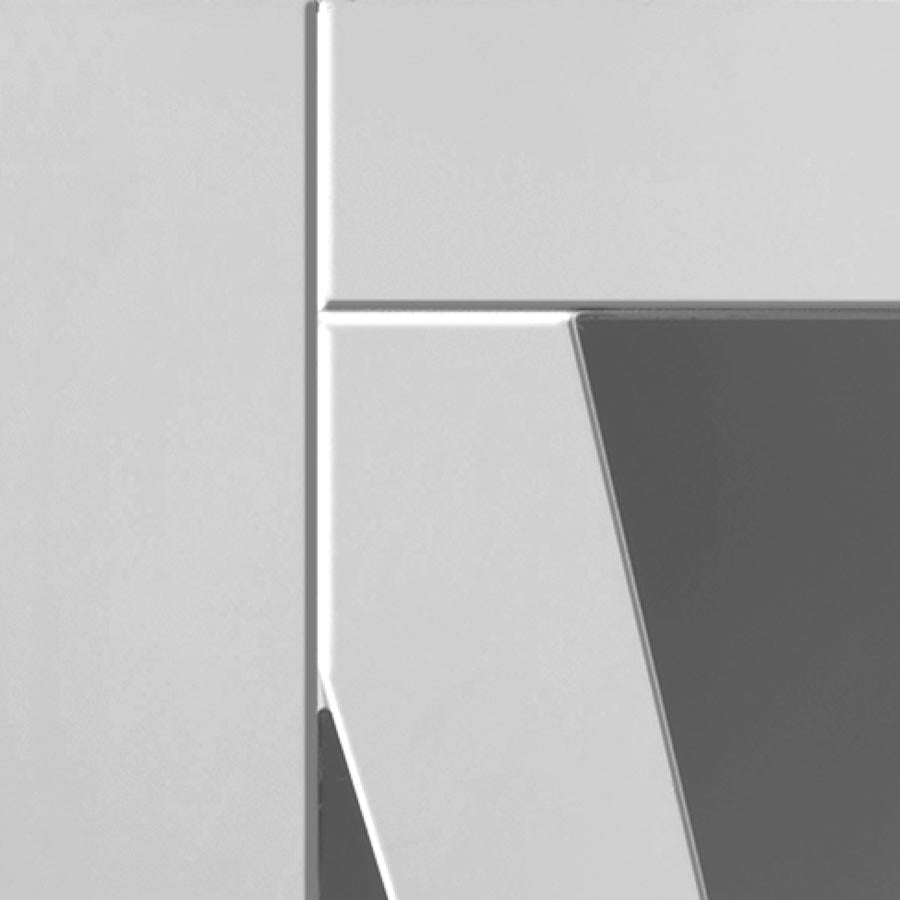 Aurora Glazed White Internal Door