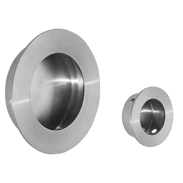 Flush Door Pull Pack Stainless Steel
