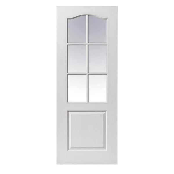 Classique 6 Light White Glazed Internal Door