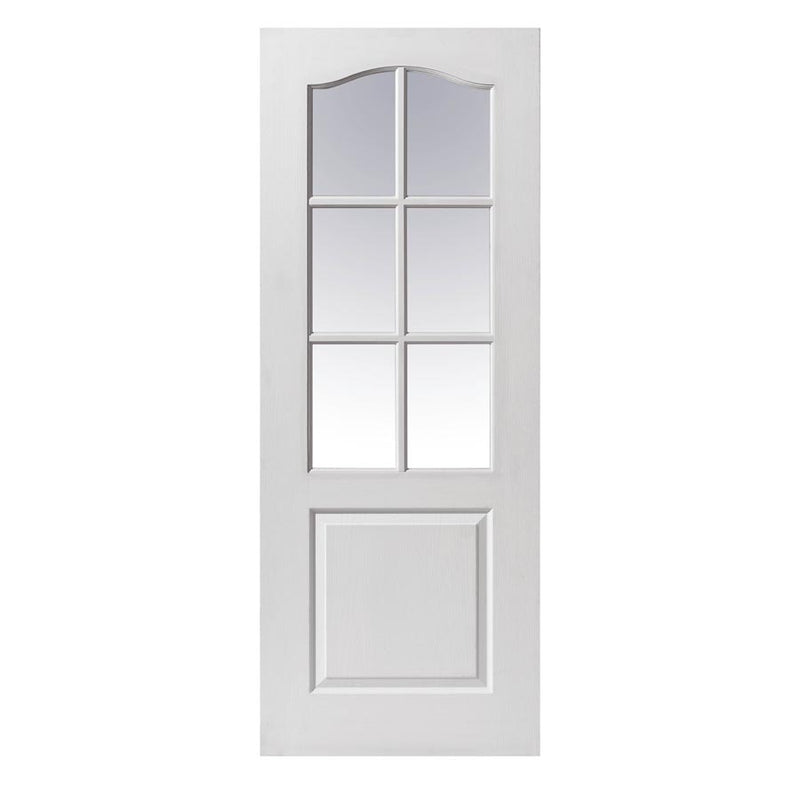 Classique 6 Light White Glazed Internal Door