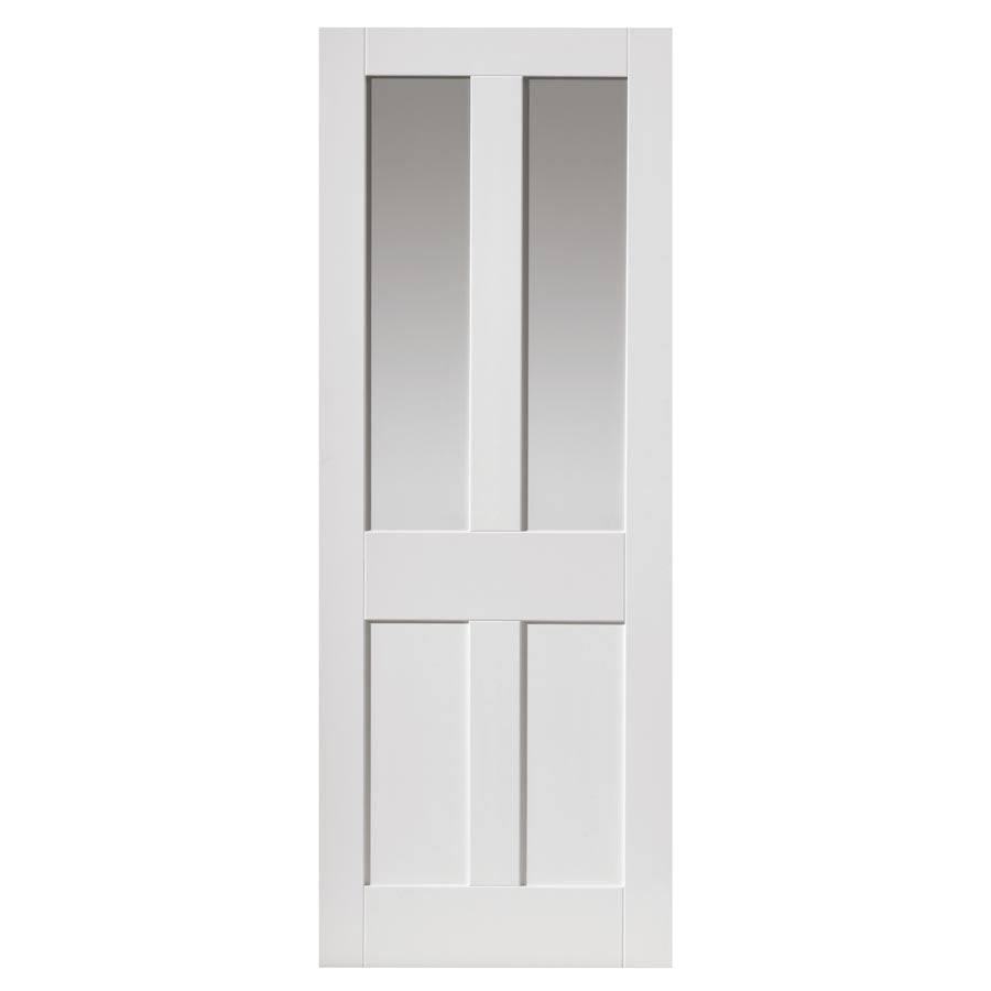 Rushmore White Clear Glazed Internal Door